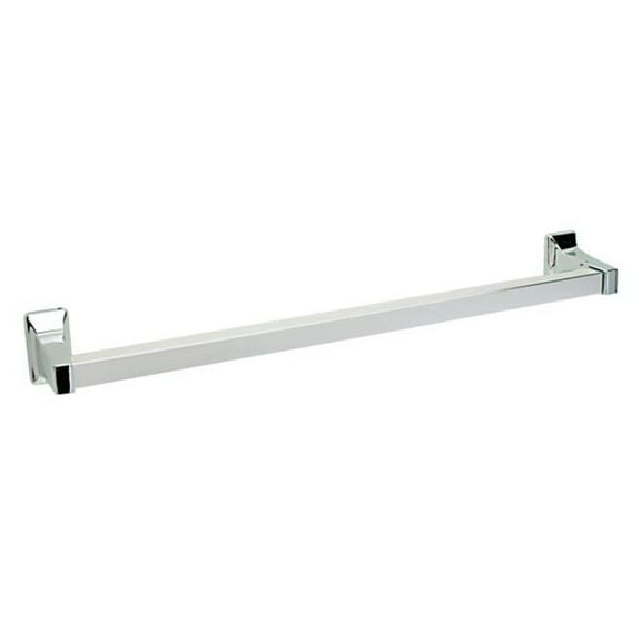 Pamex BC3CP13818 18 in. Corona Collection Towel Bar Set, Bright Chrome