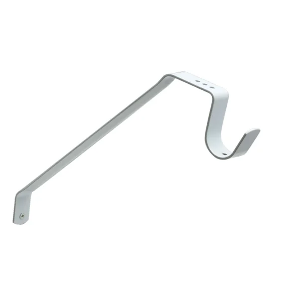 Pamex Dd06-31 Single Leaf Shelf And Rod Support Bracket - White