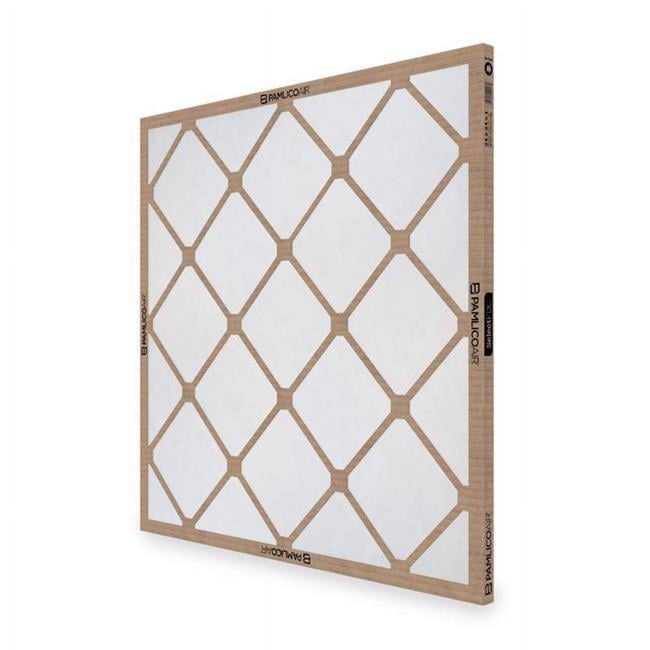 Pamlico Air 18x20x1 in. Fiberglass 4 MERV Air Filter - Pack of 12 - White
