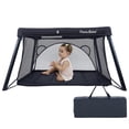 thumbnail image 1 of Pamo Babe Travel Playard for Toddler, Lightweight Portable Baby Playpen for Travel, 1 of 7