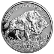 Pamp 1-oz Silver Buffalo Round .999 Fine