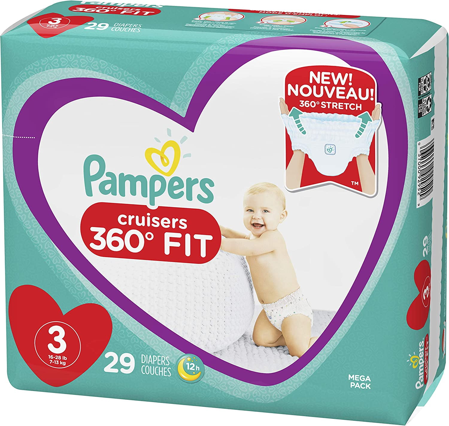 Pannolini Mutandina Merries XXL, Per Bambini 15-28 Kg, Confezione Da 26 Pezzi