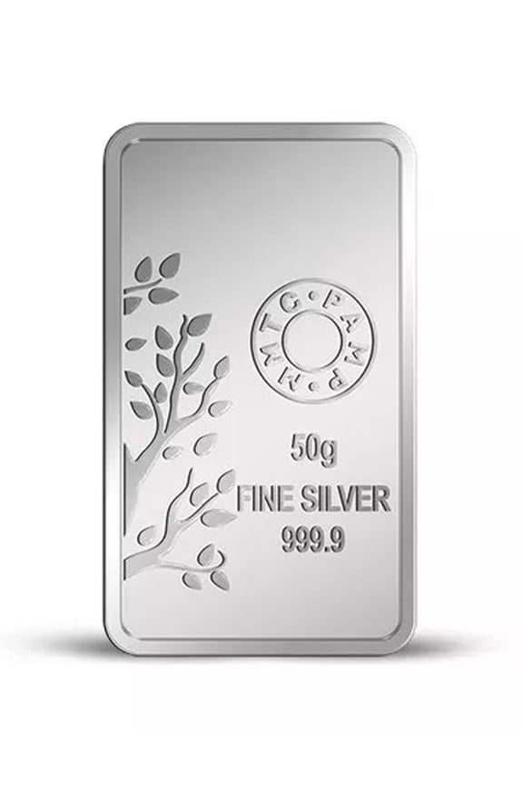 Banyan Tree of Life 50 Gram Silver Bar - In Card