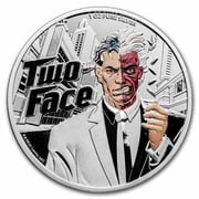 Pamp Suisse 1 oz Silver $5 DC Comics  Two-Face Coin