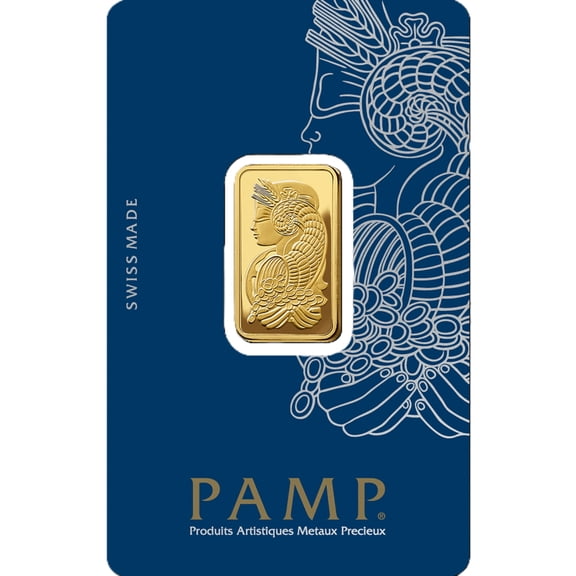 Pamp Suisse 10 Gram Gold Bar - Lady Fortuna .9999 Fine