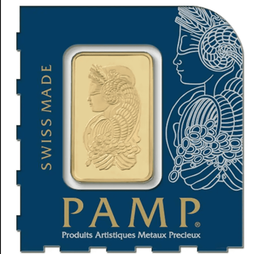 Pamp Suisse Lady Fortuna 1 Gram Gold Bar (25x1 Breakable) - Veriscan Assay