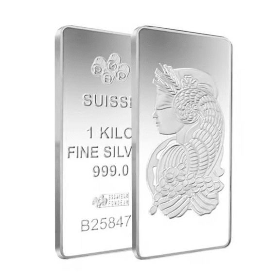 Pamp Suisse Lady Fortuna 1 Kilo Silver Bar - Hard Case + Coa