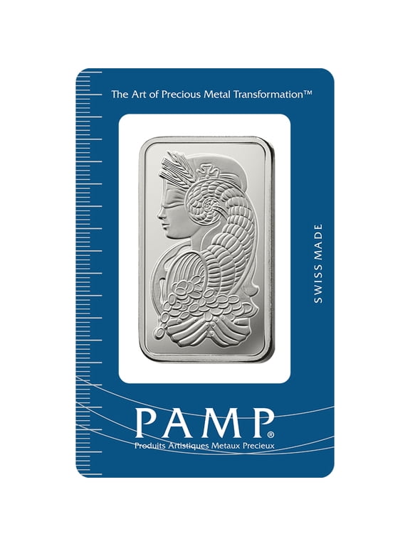 Lady Fortuna 1 oz Silver Bar - In Assay Card