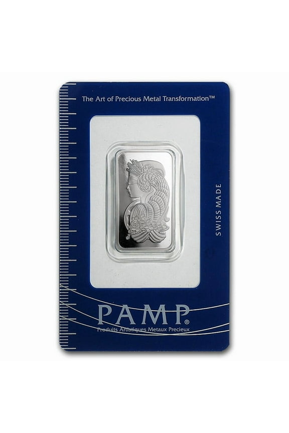 Lady Fortuna 20 Gram Platinum Bar - In Assay