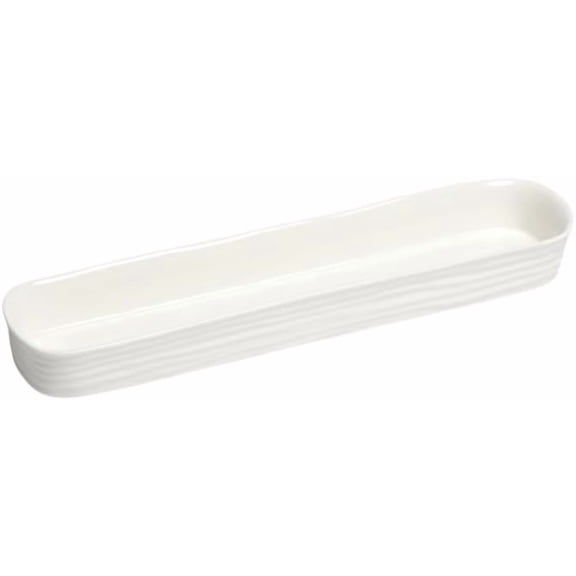 Pampa Bay Le Blanc Cracker Tray, 13.25" x 2.75" x 1.5"