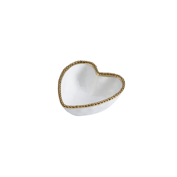 Pampa Bay Porcelain Bowl, 5.5 x 5.75 x 2.5 inches, White