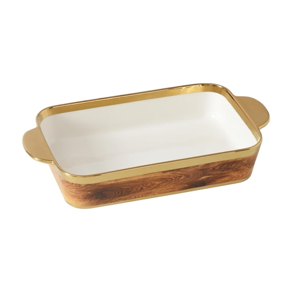 Pampa Bay Madera Rectangular Baking Dish, 13" x 9" x 2.5" tall, 3.5 qt Capacity