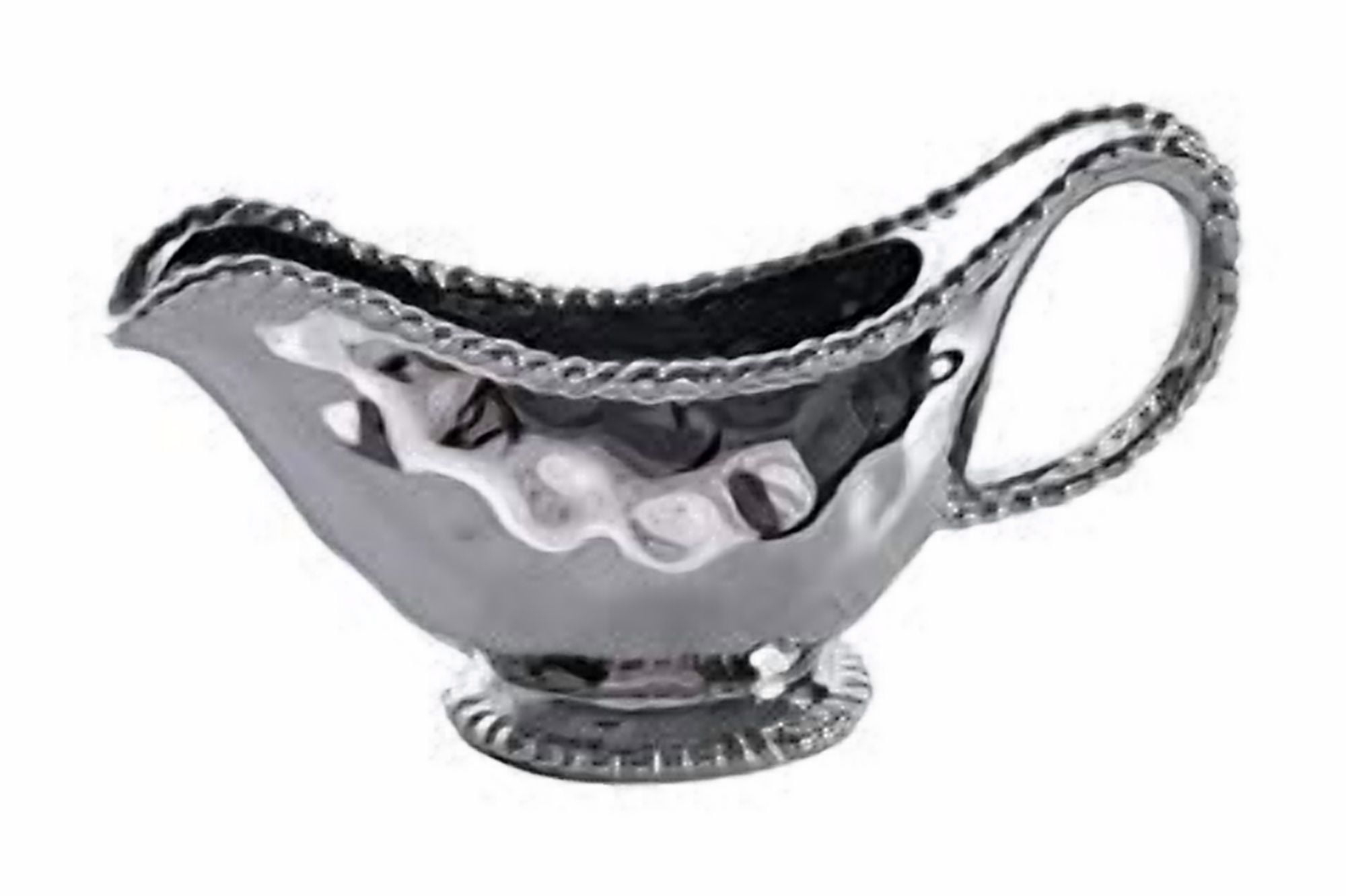 Pampa Bay Verona - Bowl con Pie Porcelana (Plateado