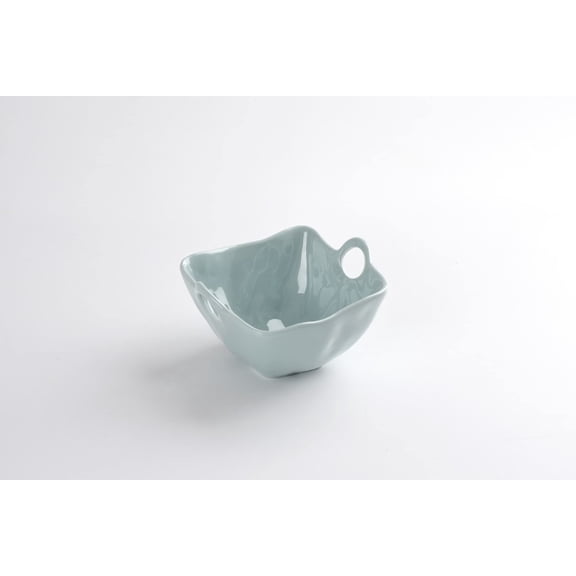 Pampa Bay Shatterproof Melamine Snack Bowl, 5.3 Inch, Food, Freezer, Dishwasher Safe, Aqua