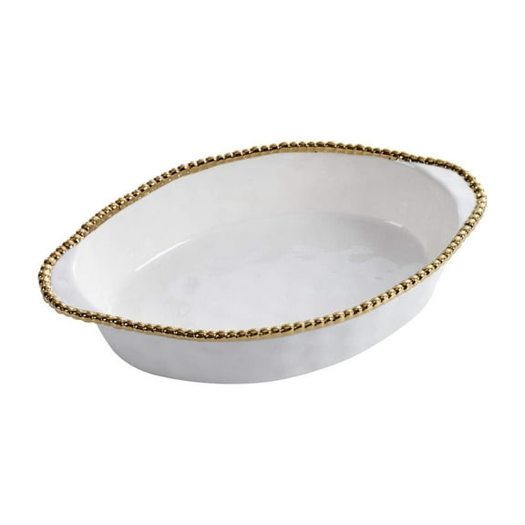 Pampa Bay Titanium Baking Dish, Oval, Golden Salerno