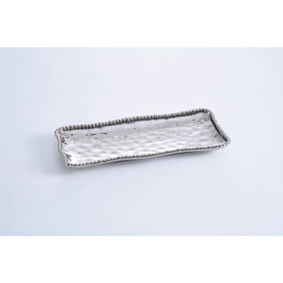 Pampa Bay Verona Medium Silver Rectangular Tray