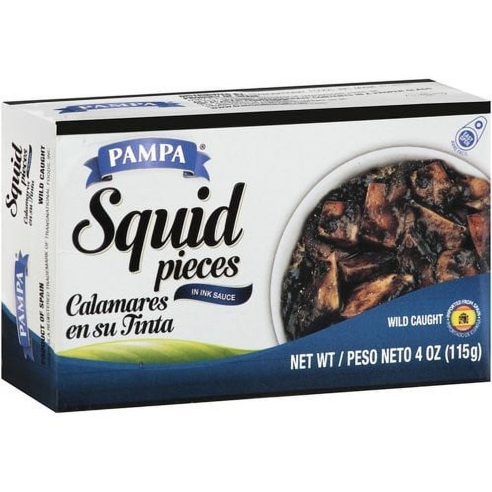 Pampa Squid Pieces in Ink Sauce, 4 oz - image 1 of 2