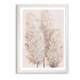 thumbnail image 1 of Pampas Grass IV - Barnwood Framed Canvas - 17 x 20 - White, 1 of 4