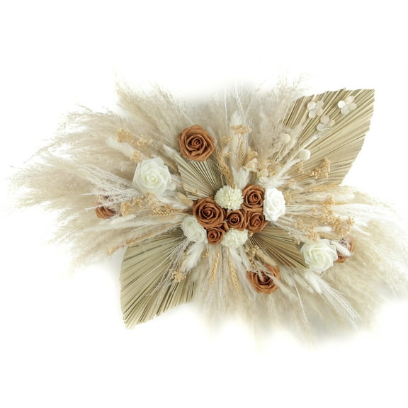 Pampas Grass Wall Arrangement | Wedding Decor, Home Decor, Nursery Decor, Baby Shower Decoration Floral, Wedding Arch Backdrop, Boho Wedding Decor