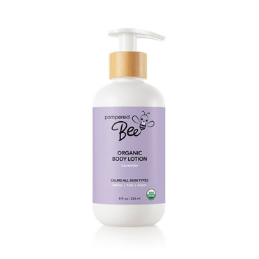 Pampered Bee Organic Baby Lotion, Lavender, 8 fl oz