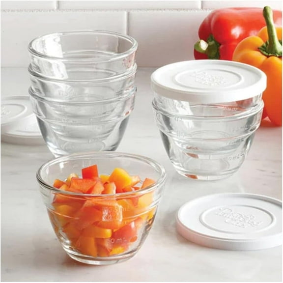 Pampered Chef 1 Cup Prep Bowl Set