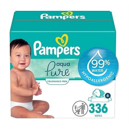 Pampers Aqua Pure Sensitive Baby Wipes