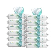 Baby Wipes, Pampers Aqua Pure Sensitive Water Baby Diaper Wipes, Hypoallergenic and Unscented, 12x Pop-Top Packs, 672 Count