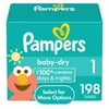 Count: 198, Diaper Size: Size 1