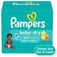 thumbnail image 1 of Pampers Baby Dry Diapers Size 2, 186 Count (Select for More Options), 1 of 12