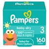 Count: 160, Diaper Size: Size 3