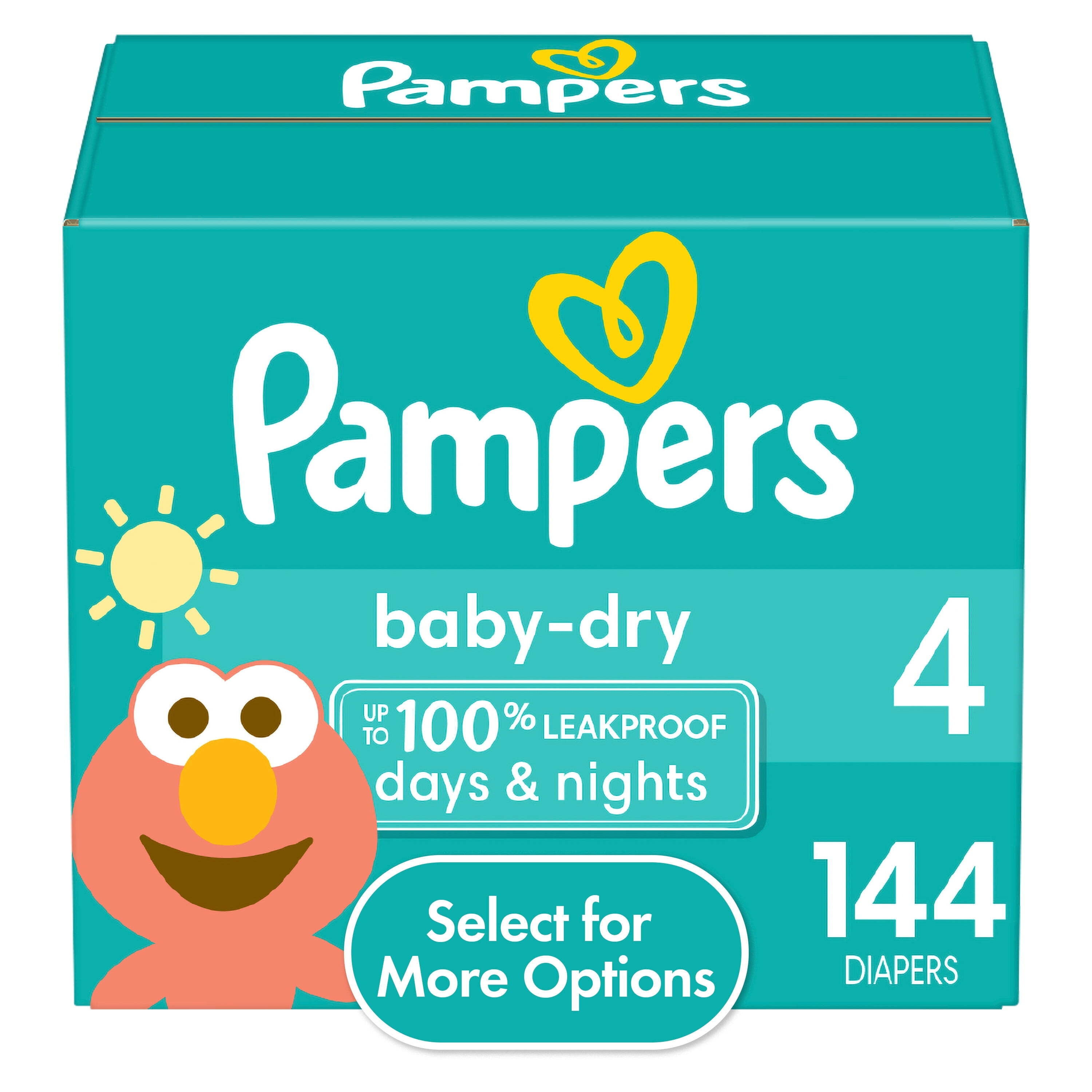 Pampers - Pañales, Pampers Active Baby, talla 4 (9-14 kg), 58 uds