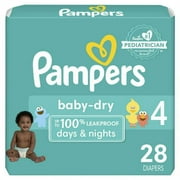 Pampers Baby-Dry Diapers Size 6, 108 Count