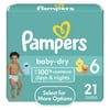 Count: 21, Diaper Size: Size 6