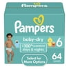 Count: 64, Diaper Size: Size 6