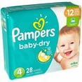 Pampers - Baby Dry Diapers, Super Pack (Choose Your Size) - Walmart.com