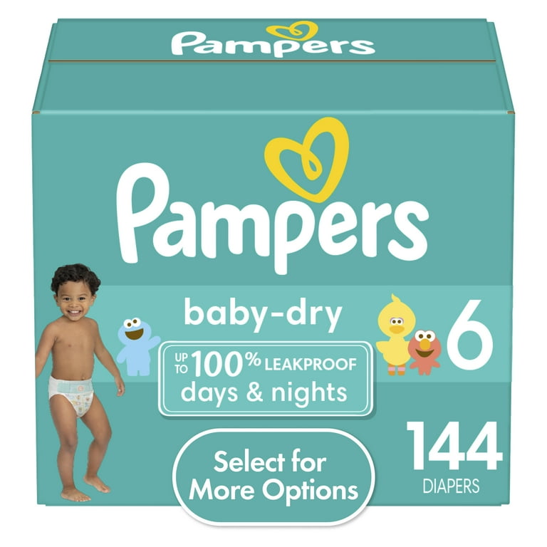 Pack 114 PAMPERS Premium Protection Size 3 (6 to 10 kg) Baby Changes