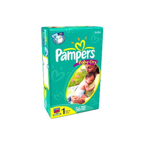 Pampers Baby Dry Size 1 Jumbo