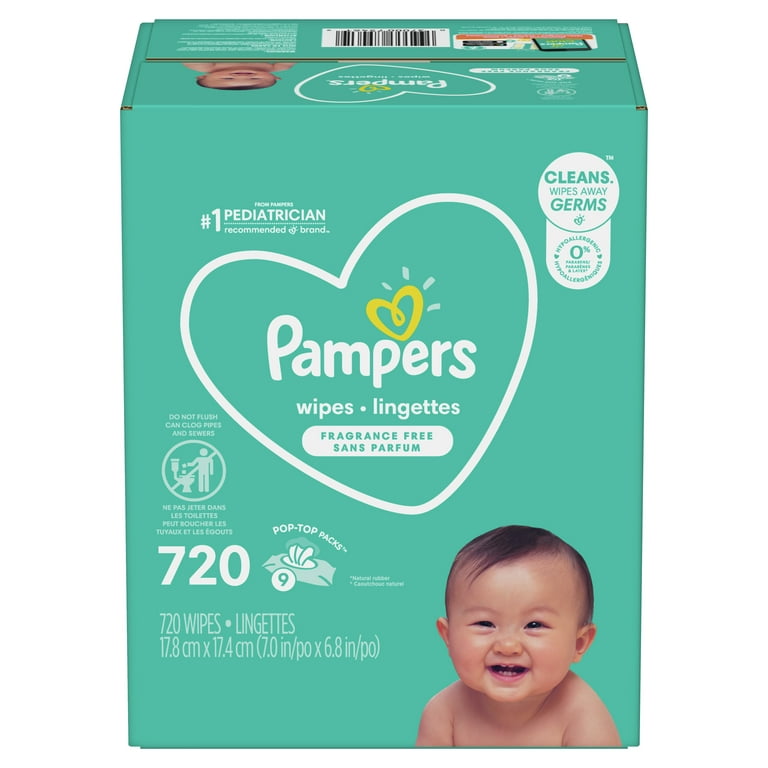 Pampers® Complete Clean™ Unscented