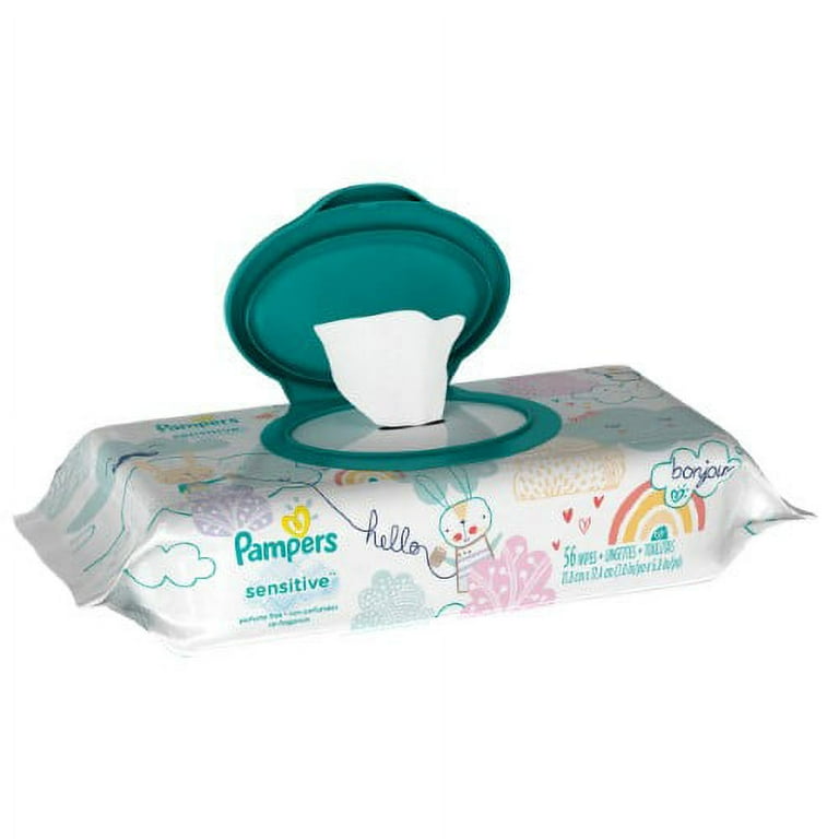 Pampers Baby Wipes Sensitive Pack of 5