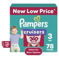thumbnail image 1 of Pampers Cruisers 360 Baby Diapers Size 3, 78 Count (Select for More Options), 1 of 12