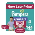 thumbnail image 1 of Pampers Cruisers 360 Baby Diapers Size 4, 144 Count (Select for More Options), 1 of 12