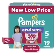 Pampers Cruisers 360 Baby Diapers Size 5 - rated 4.6 stars from 19227 reviews