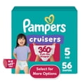 thumbnail image 1 of Pampers Cruisers 360 Baby Diapers 360 Size 5, 56 Count (Select for More Options), 1 of 16