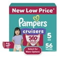 thumbnail image 1 of Pampers Cruisers 360 Baby Diapers 360 Size 5, 56 Count (Select for More Options), 1 of 12