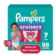 thumbnail image 1 of Pampers Cruisers 360 Baby Diapers Size 7, 88 Count (Select for More Options), 1 of 16
