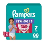 Pampers Cruisers 360 Baby Diapers Size 7, 88 Count Select for More Options