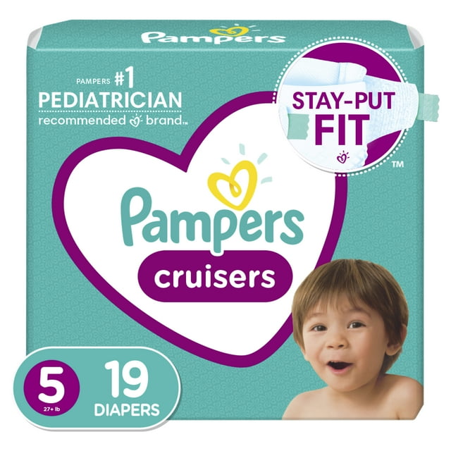 Pampers Cruisers Diapers (Choose Size and Count) - Walmart.com