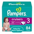thumbnail image 1 of Pampers Cruisers Diapers Size 3, 84 Count (Select for More Options), 1 of 12