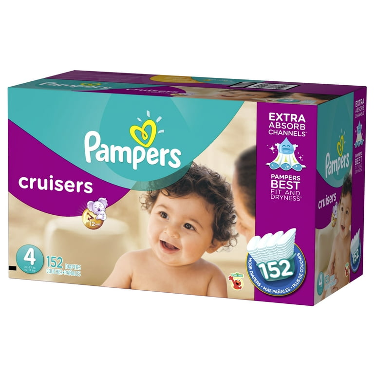 Pampers Cruisers Diapers Size 4 152 count