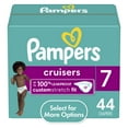 thumbnail image 1 of Pampers Cruisers Diapers Size 7, 44 Count (Select for More Options), 1 of 12